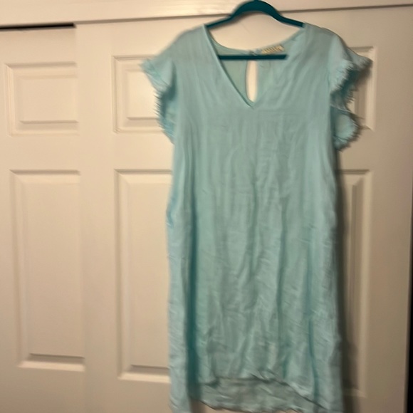 Ruffle Sleeve Dress - Picture 2 of 5